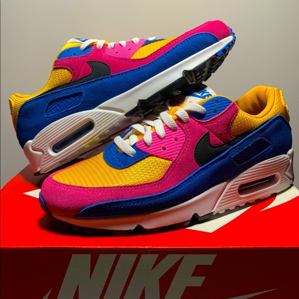 Nike Air Max 90 (Multicolor Suede)